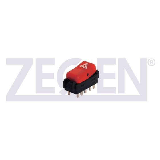 ZEGEN Flasor Anahtari 8 Pin Mercedes-benz E Serisi (W124) 1993-1995 / S Serisi (W126) - 190 (W201) 1981-1993 - Kod ZSW1318 - OEM A1248200110 ürün görseli