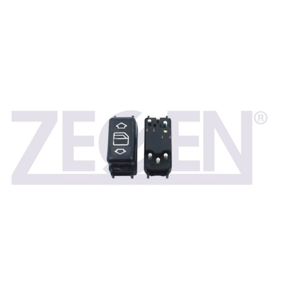 ZEGEN Cam Acma Anahtari Tekli 6 Pin Mercedes-benz E Serisi (W124) 1993-1995 - Kod ZSW1319A - OEM A1248204710 ürün görseli