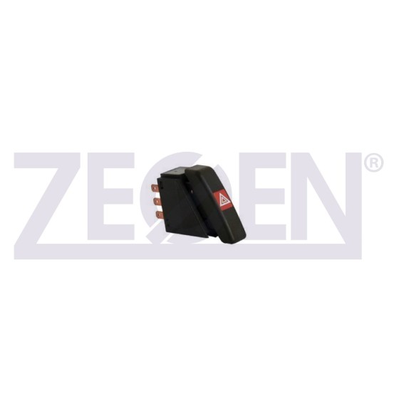 ZEGEN Flasor Anahtari Siyah 7 Pin Opel Vectra A - Calibra 1988-1997 - Kod ZSW1325 - OEM 90316903 ürün görseli