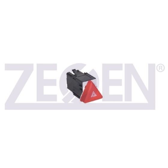 ZEGEN Flasor Anahtari 4 Pin Volkswagen Golf V - Volkswagen Jetta Iii 2003-2009 - Kod ZSW1334 - OEM 1K0953509A ürün görseli