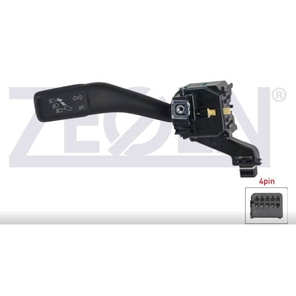 ZEGEN Far - Sinyal Kumanda Kolu Volkswagen Golf V - VI - Volkswagen Caddy Iii - Volkswagen Jetta Iii - Volkswagen Scirocco - Volkswagen Tiguan - Volkswagen Touran - A3 - Skoda Octavia - Skoda - Kod ZSW1349 - OEM 1K0953513E