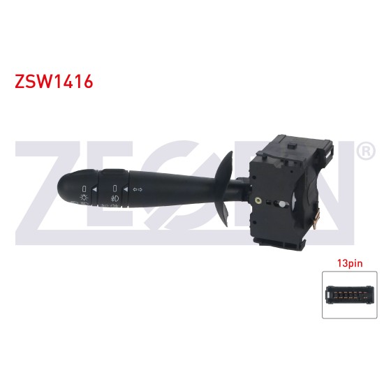 ZEGEN Far - Sinyal Kumanda Kolu Sisli Renault Trafic II - Master II - Renault Laguna II 1998-2014 - Kod ZSW1416 - OEM 7701048913 ürün görseli