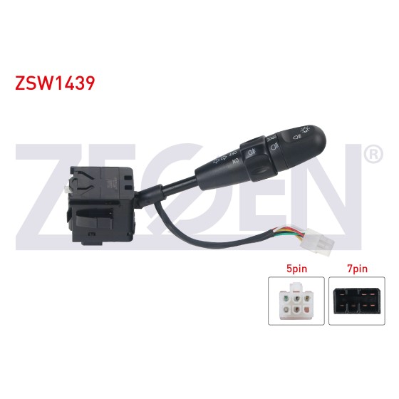 ZEGEN Far - Sinyal Kumanda Kolu Sisli 12 Pin Chevrolet Aveo - Kalos 2003-2011 - Kod ZSW1439 - OEM 96496037 ürün görseli