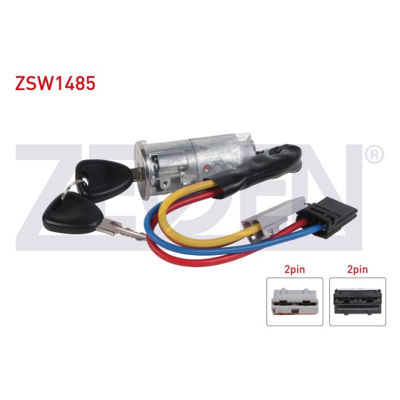 ZEGEN Kontak Anahtari Renault Kangoo 1998-2008 - Kod ZSW1485 - OEM 7701470736 ürün görseli