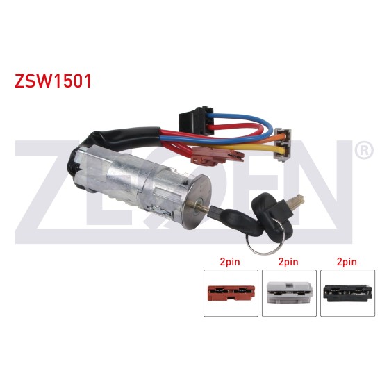 ZEGEN Kontak Anahtari Scudo - Jumpy - Berlingo - Peugeot Partner 1996-2008 / Xantia 1993-1998 - Kod ZSW1501 - OEM 4162.W4 ürün görseli