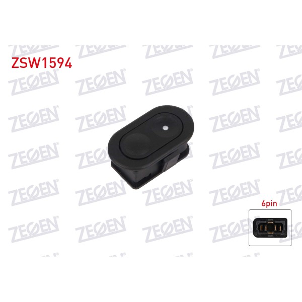ZEGEN Cam Acma Anahtari Tekli 6 Pin Opel Corsa B 1993-2000 - Kod ZSW1594 - OEM 1240679