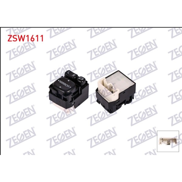 ZEGEN Ayna - Ayar Dugmesi 9 Pin Toyota Corolla 2013-2018 - Kod ZSW1611 - OEM 84870-02040