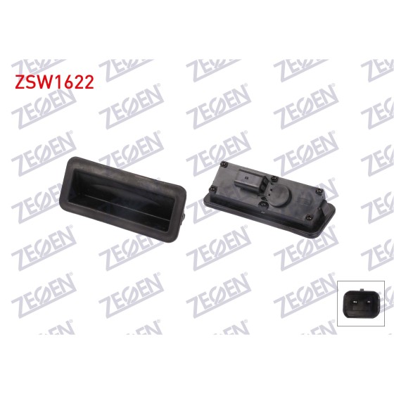 ZEGEN Bagaj Kilit Butonu Ford Fiesta VI 2012-2017 / Ford Focus II 2004-2011 / Ford Kuga I 2008-2013 / Ford Mondeo IV 2007-2017 / C-max II 2010-2019 - Kod ZSW1622 - OEM 1748915 ürün görseli