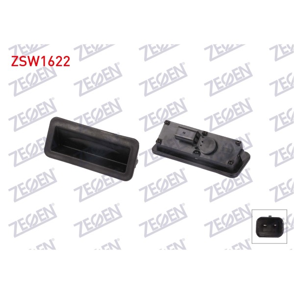 ZEGEN Bagaj Kilit Butonu Ford Fiesta VI 2012-2017 / Ford Focus II 2004-2011 / Ford Kuga I 2008-2013 / Ford Mondeo IV 2007-2017 / C-max II 2010-2019 - Kod ZSW1622 - OEM 1748915