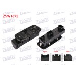 ZEGEN Cam Acma Anahtar Grup Cerceveli 19 Pin Ford Fiesta 2008-2012 - Kod ZSW1672 - OEM