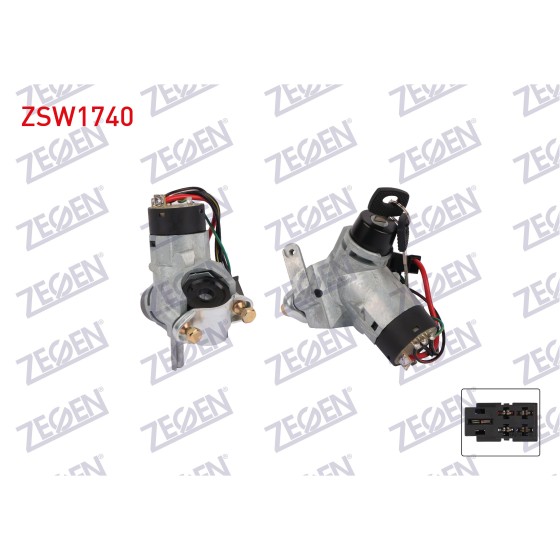 ZEGEN Kontak Anahtari 5 Pin Mercedes-benz Sprinter Vito 1995-2006 - Kod ZSW1740 - OEM A9014600104 ürün görseli