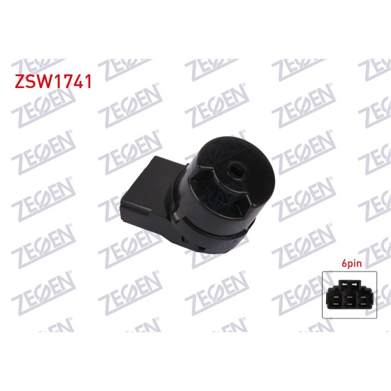 ZEGEN Kontak Termigi 6 Pin Chevrolet Aveo 2006- / Lacetti 2005 - Kod ZSW1741 - OEM 96238726 ürün görseli