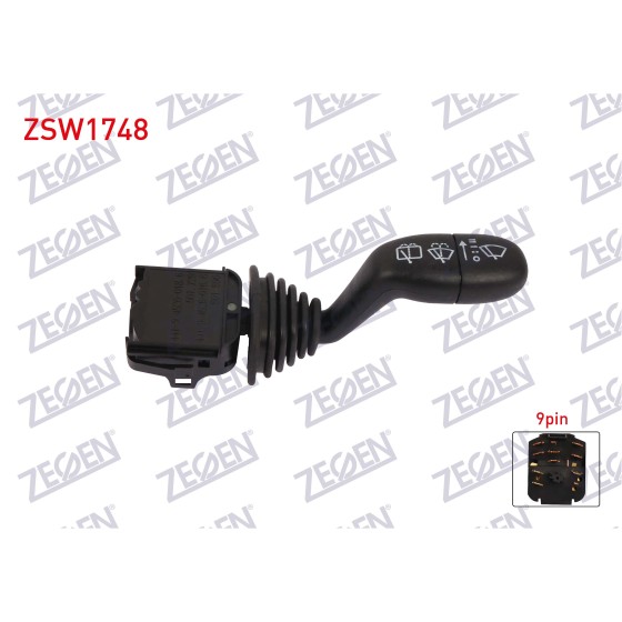 ZEGEN Silecek - Kumanda Kolu 9 Pin Skoda Felicia 1994-2001 - Kod ZSW1748 - OEM ürün görseli