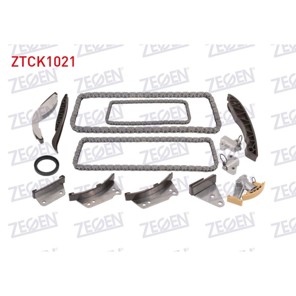 ZEGEN Eksantrik Parçası - Zincir Seti (14 Parca) Hyundai Starex 2.5 CRDI 2002-2007 / Kia Sorento 2002 - Kod ZTCK1021 - OEM 23351-4A020