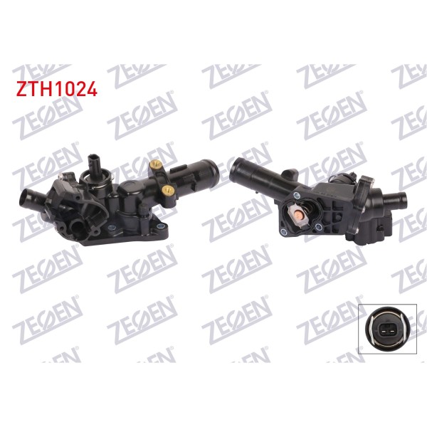 ZEGEN Termostat - Komple Musurlu 83 C Euro 5 Renault Clio IV 1.5 DCI 2012- / Renault Megane IV 1.5 DCI 2016- / Kangoo 1.5 DCI 2008- / Nissan Qashqai 1.5 DCI 2014 - Kod ZTH1024 - OEM A6072000215