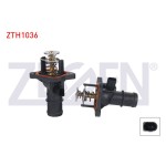 ZEGEN Termostat - Komple Musurlu 105 C Audi A3 1.6 1996-2003 / Seat Leon 1.6 1999-2006 / Skoda Octavia 1.6i 1996-2004 / Volkswagen Golf IV 1.6i 1997-2005 / Volkswagen Bora 1.6i 1998 - Kod ZTH1036 - OEM 06A121114