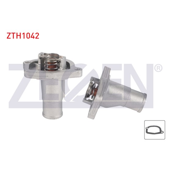 ZEGEN Termostat - 87 C Fiat Albea 1.2 1996-2003 / Fiat Palio 1.2i 8V 1996-2005 / Fiat Panda 1.0 1980-2004 / Fiat Uno 60 1.1 1983-1996 - Kod ZTH1042 - OEM 7545958 ürün görseli