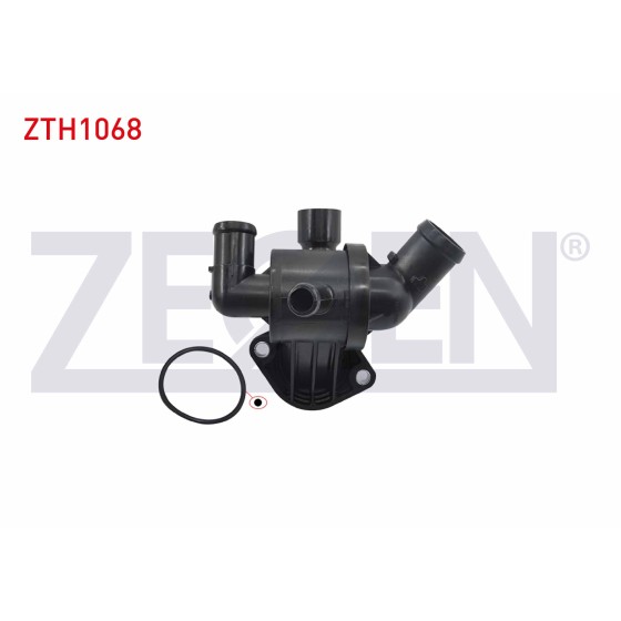 ZEGEN Termostat - Komple 92 C Volkswagen Caddy Iii 1.6 Audi TDI 2004-2015 / Volkswagen Golf VI 1.6 Audi TDI 2008-2013 / Audi A3 1.6 Audi TDI 2003-2012 / Seat Leon 1.6 Audi TDI 2005-2012 / Skoda - Kod ZTH1068 - OEM 03L121111S ürün görseli