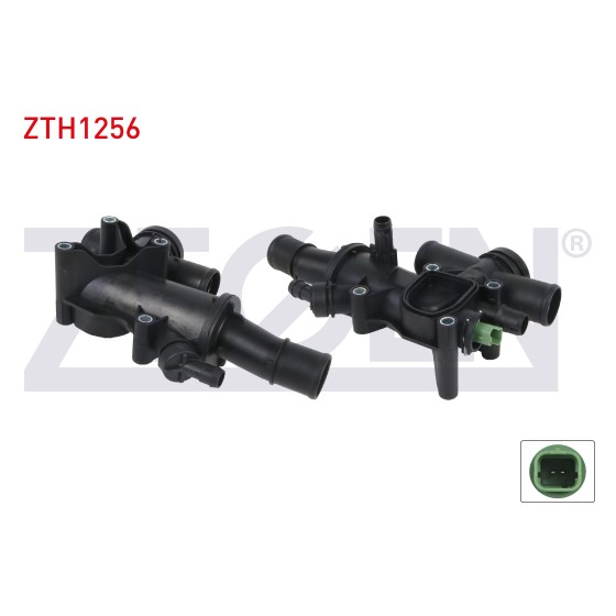 ZEGEN Termostat - Komple Musurlu 83 C Ford Mondeo IV - Ford Kuga I 2.0 TDCI 07-14 / Citroen Jumpy II - Citroen C5 Iii 2.0 HDI 06- / Peugeot 307 - 407 2.0 HDI 00-11 / 508 - Kod ZTH1256 - OEM 1251116 ürün görseli