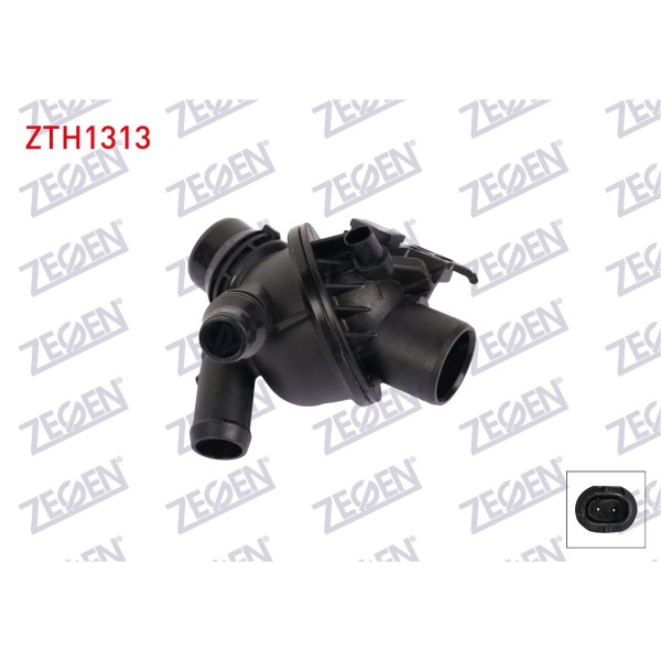 ZEGEN Termostat - Komple Musurlu 97 C Bmw 5 Serisi (F10) 523, 528, Bmw 530i 2010-2013 / 7 (F01, F02, F03, F04) 730i 2008-2015 - Kod ZTH1313 - OEM 11537580627