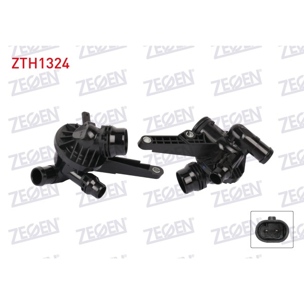 ZEGEN Termostat - Komple Musurlu 105 C Bmw 1 Serisi (F20) Bmw 116i, Bmw 118i 2011-2015 / 3 Serisi (F30) Bmw 316i, Bmw 320i 2012-2016 - Kod ZTH1324 - OEM 11537600584
