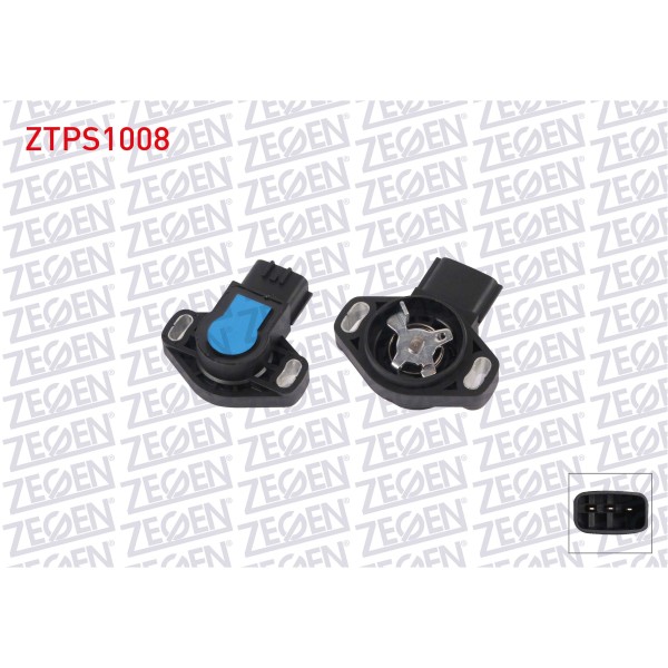 ZEGEN Gaz Kelebek Sensoru Subaru Legacy II 2.0 1994-1999 / Subaru Impreza 2.0 1995-2000 / Suzuki Grand Suzuki Vitara 2.5 1998-2003 - Kod ZTPS1008 - OEM