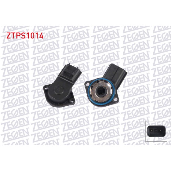 ZEGEN Gaz Kelebek Sensoru Ford Fiesta IV 1.25 I 1995-2002 / Ford Focus 1.6 1998-2004 / KA 1.3 1996-2002 / Ford Mondeo II 2.0 1996-2000 - Kod ZTPS1014 - OEM 1053946 ürün görseli