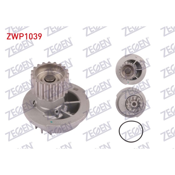 ZEGEN Devirdaim Su Pompası - Chevrolet Aveo 1.4i 2006-2011 / Kalos 1.4 2003-2008 / Lacetti 1.4i 16V 2006-2012 / Rezzo 1.6i 2000-2008 / Nubira 1.6 16V 1997-2003 / Rezzo 1.6i 2 - Kod ZWP1039 ürün görseli