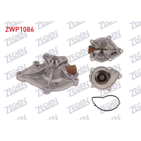 ZEGEN Devirdaim Su Pompası - Peugeot 308 1.6 Vti 2007-2013 / C3 II 1.6 Vti 2009-2016 / 1 Serisi (F20, F21) 116 I 2010- / 208 1.6 2012- / 3 Serisi (F30) 316 I 2011- / C4 1.6 - Kod ZWP1086 - OEM