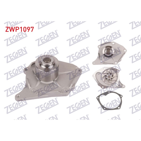 ZEGEN Devirdaim Su Pompası - Dacia Logan II 1.5 DCI 2012- / Dacia Dokker 1.5 DCI 2012- / Dacia Duster 1.5 DCI 2009-2012 / Dacia Sandero 1.5 DCI 2008-2013 / Renault Clio II 1.5 DCI 1998-2005 / - Kod ZWP1097 - OEM 1741084A10