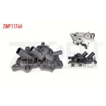 ZEGEN Devirdaim Su Pompası - Alt Karterli Volkswagen Golf Vii (5g1) 1.2 Audi TFSI (Cjzb-cyva-cyvb) 2012- 4 Çikiş - Kod ZWP1174H - OEM 04C121600K