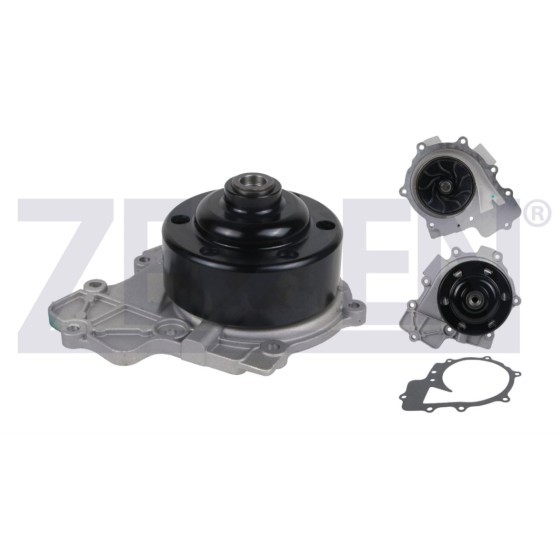ZEGEN Devirdaim Su Pompası - Kasnakli Mercedes-benz Vito (W639) 113 CDI Euro 5 Start / Stop 2003-2014 / 110 CDI 2003-2014 / 115 CDI 2003-2014 / 111 CDI 2003-2014 / 116 CDI 2003 - Kod ZWP1179 - OEM A6512003501 ürün görseli
