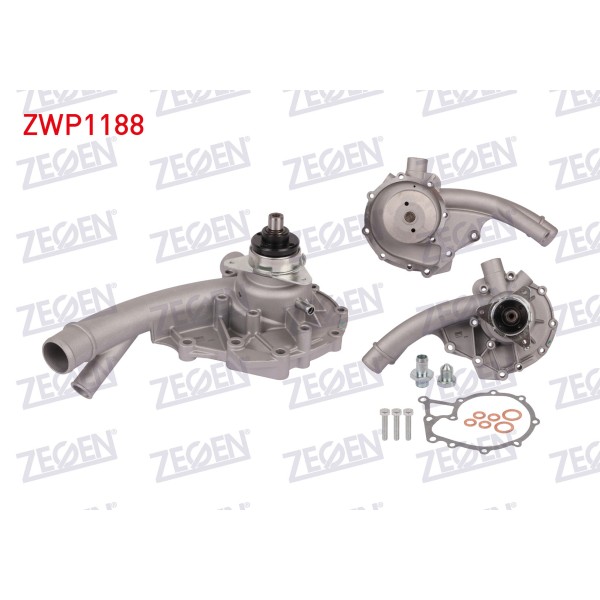 ZEGEN Devirdaim Su Pompası - Mercedes-benz E Serisi (W124) 200 E 1988-1993 / E Serisi (W124) 230 E 1988-1993 / 190 (W201) E 2.0 1982-1993 - Kod ZWP1188 - OEM 1022000520