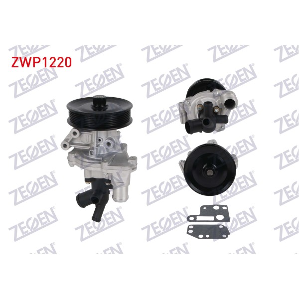 ZEGEN Devirdaim Su Pompası - Ford Transit (V363) 2.2 TDCI 2014- / Ford Ranger 2.2 TDCI 2011 - Kod ZWP1220 - OEM 1719125