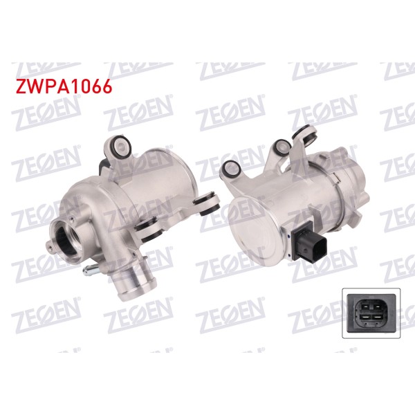 ZEGEN Devirdaim Su Pompası - Yardimci SU Pompasi Mercedes-benz C Serisi (W205) C180, C200 2014 - Kod ZWPA1066 - OEM A2742000207