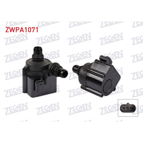 ZEGEN Devirdaim Su Pompası - Yardimci SU Pompasi Bmw 5 Serisi (F10) Bmw 520D, Bmw 525D, Bmw 530D 10-16 / 7 Serisi (F01, F02, F03, F04) 730D 08-15 / X3 F25 2.0 D - 3.0 D 11-16 / X5 (F15, F85) - Kod ZWPA1071 - OEM 11538511748 ürün görseli