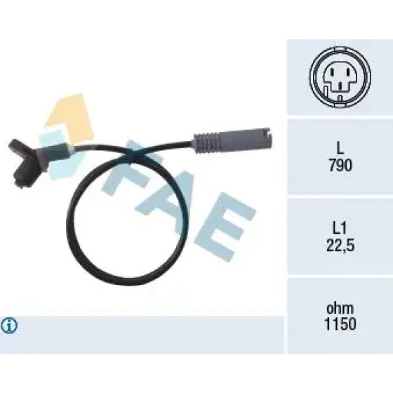 FAE ABS Hız Sensörü (Arka) – 78017 ürün görseli