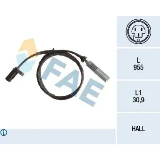 FAE ABS Hız Sensörü (Arka) – 78139 / OEM 34526762466 ürün görseli