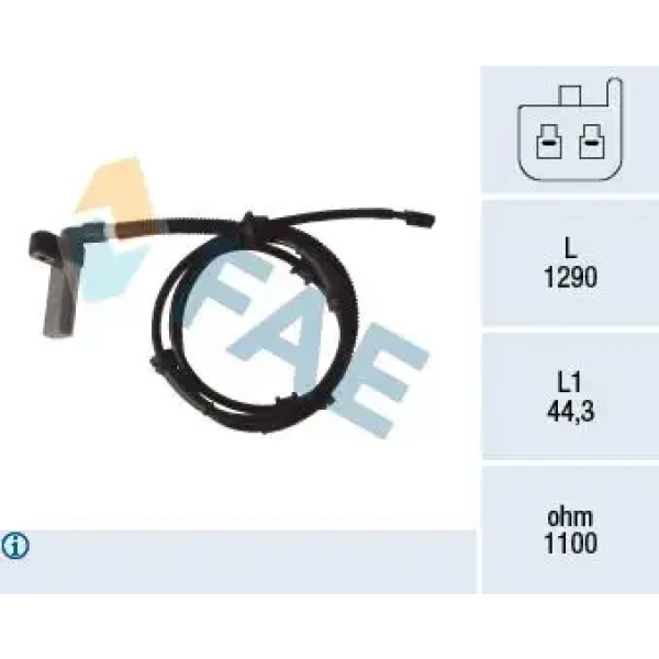 FAE ABS Hız Sensörü (arka Sol) – 78068 / OEM 56027723