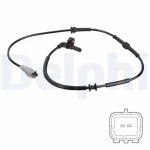 Delphi ABS Hız Sensörü (arka Sol) – SS20761 / OEM 4545C9