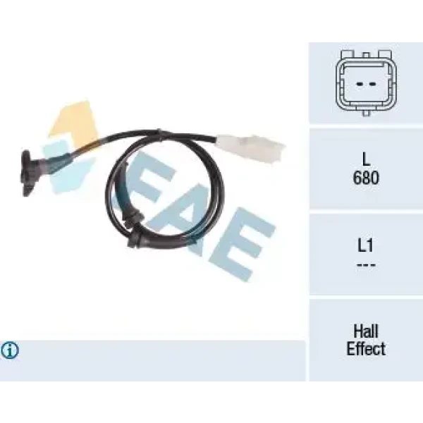 FAE ABS Hız Sensörü (Ön) – 78181