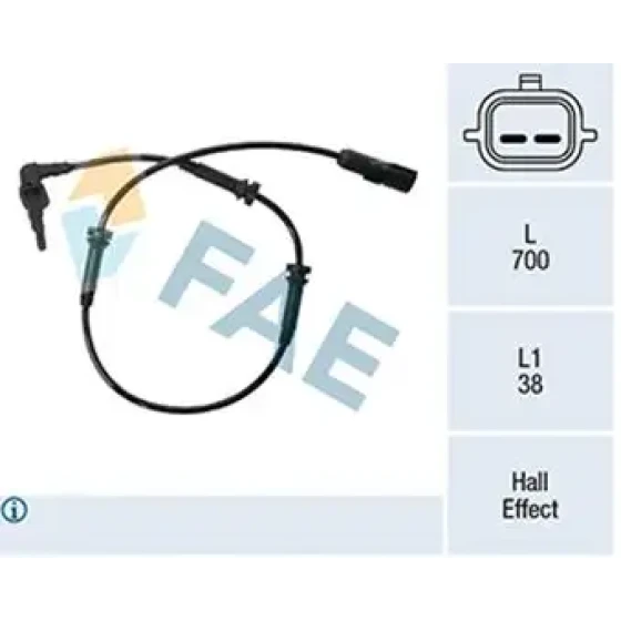 FAE ABS Hız Sensörü (Ön) – 78503 / OEM 479107405R ürün görseli