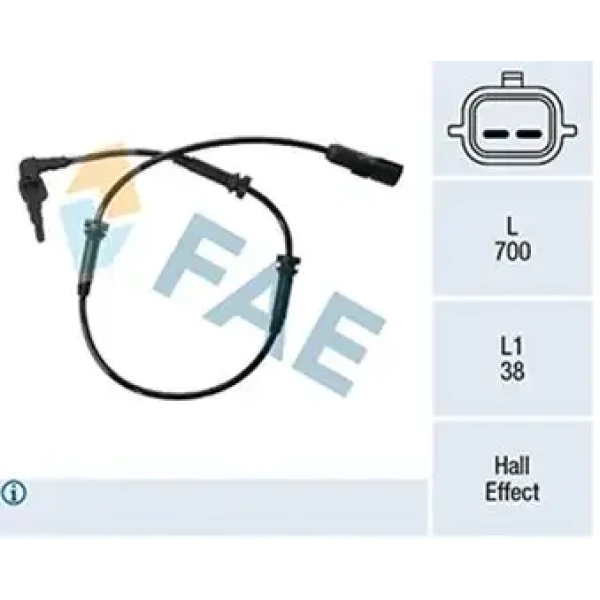 FAE ABS Hız Sensörü (Ön) – 78503 / OEM 479107405R