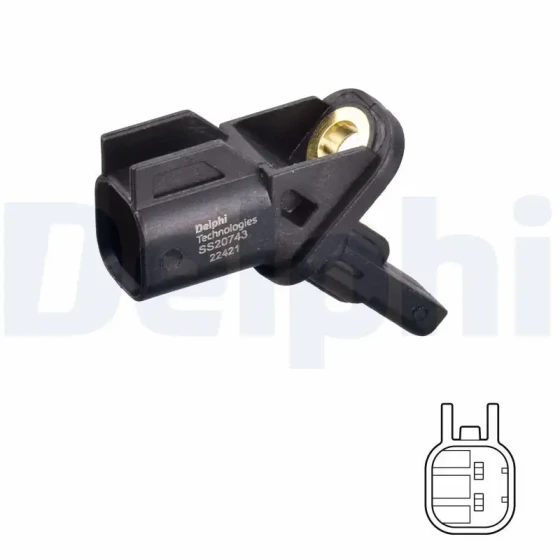 Delphi ABS Hız Sensörü (Ön) – SS20743 ürün görseli