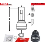 MGA Aks Kafası (Dış) – 70802 / OEM 495911H312