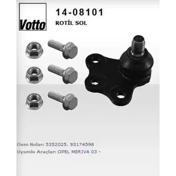 Votto Alt Rotil (Sol) – 14-08101 / OEM 5352025