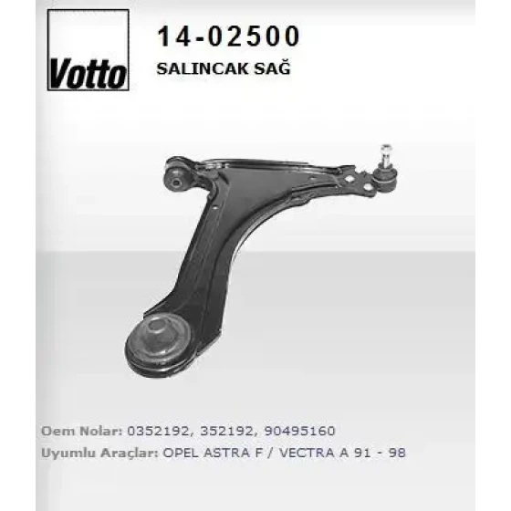 Votto Alt Salıncak (Sağ) – 14-02500 / OEM 352192 ürün görseli