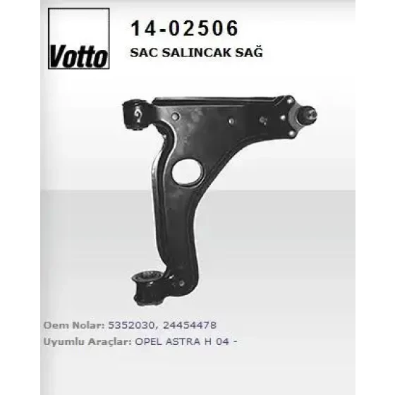 Votto Alt Salıncak (Sağ) – 14-02506 / OEM 5352030 ürün görseli
