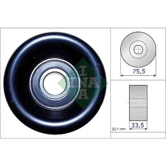 INA Alternatör Gergi Rulmanı – 531082710 / OEM 31180PNAJ01 ürün görseli