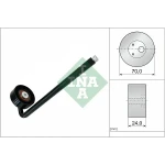 INA Alternatör Gergi Rulmanı – 531083610 / OEM 047903306C